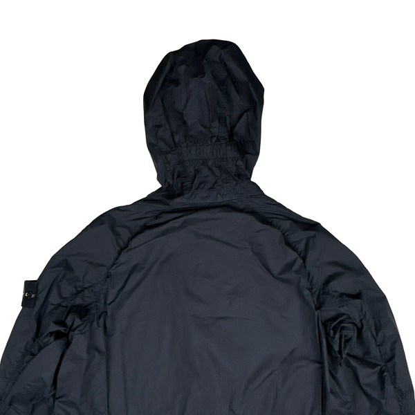 Stone Island 2010 Navy Blue Membrana TC Long Jacket - Medium