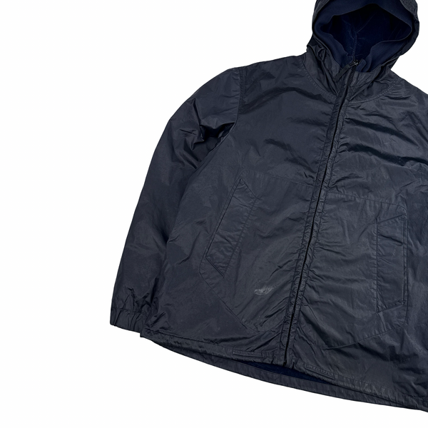 Stone Island 2008 Shimmer Velour Lined Nylon Jacket - XXL