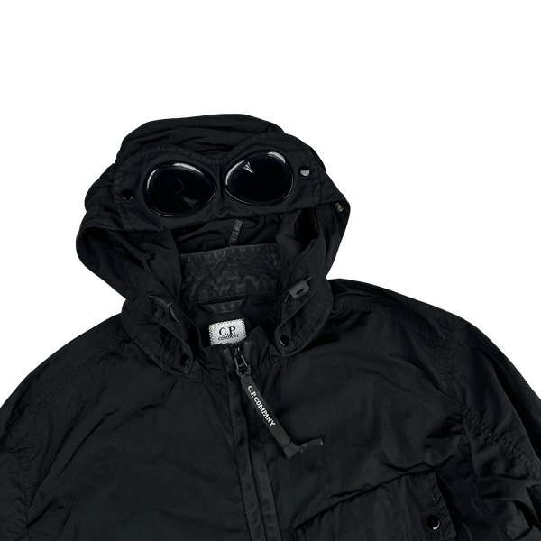 CP Company Black Chrome Goggle Jacket - Small