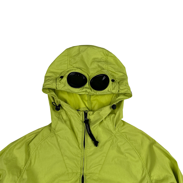 CP Company Lime Green 50.3 Goggle Jacket - XL