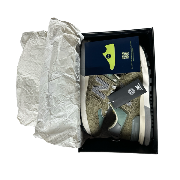 Stone Island x New Balance 574 Legacy Trainers - UK 9