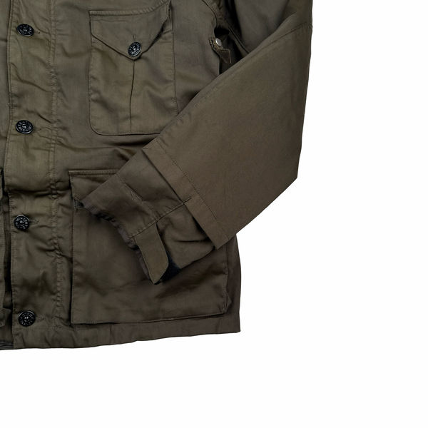 Stone Island 2006 Vintage Dutch Rope Lined Peaked Hood Multi Pocket Jacket - Medium