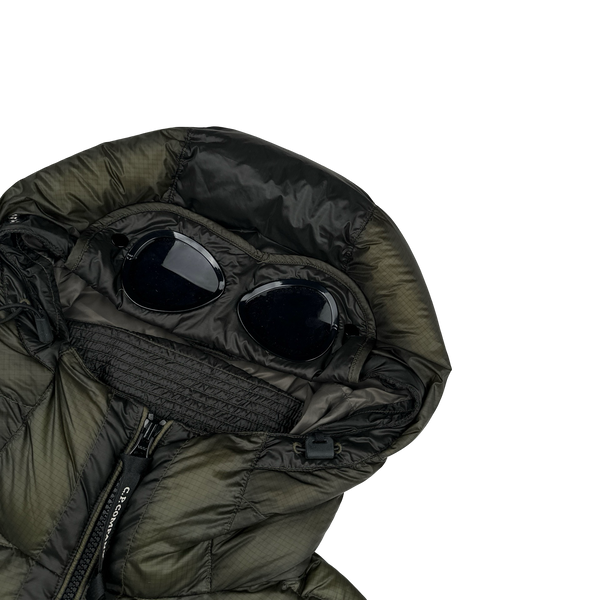 CP Company Forest Green DD Shell Goggle Jacket - Small