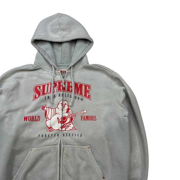 Supreme x True Religion Two Tone Hoodie Medium
