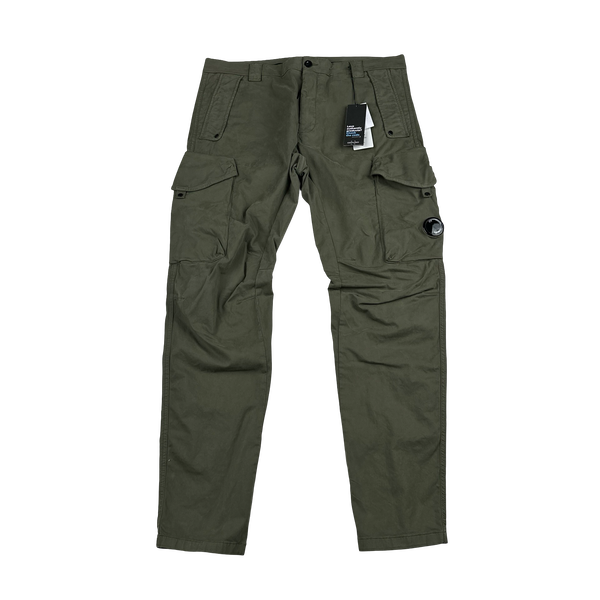 CP Company Khaki Ergonomic Fit Cargo Trousers - XXL