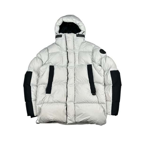Canada Goose Frost Grey Down Osborne Black Label Jacket - XL