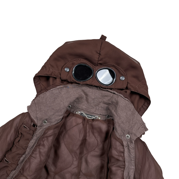 CP Company 2004 Women's Lino Multi Pocket Fitted Goggle Field Jacket - Small
