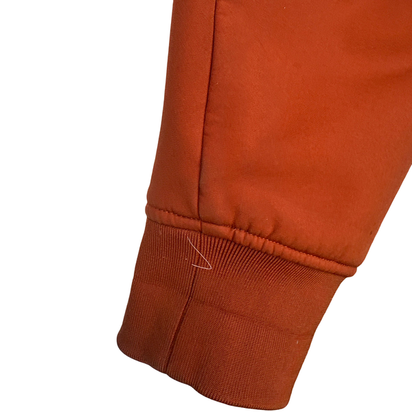 CP Company Orange Soft Shell Goggle Hooded Zipped Jacket - XXL