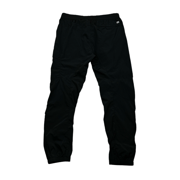 CP Company Black Nylon Chrome Cargos - Large