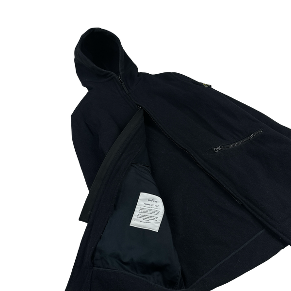 Stone Island 2016 Navy Panno Speciale Duffle Jacket - Large