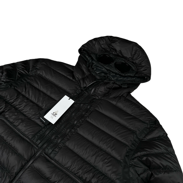 CP Company Black Down Filled DD Shell Goggle Puffer Jacket - 3XL