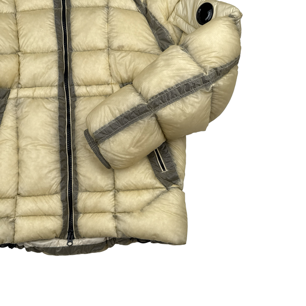 CP Company Down Filled DD Shell Lens Viewer Puffer Jacket - Large