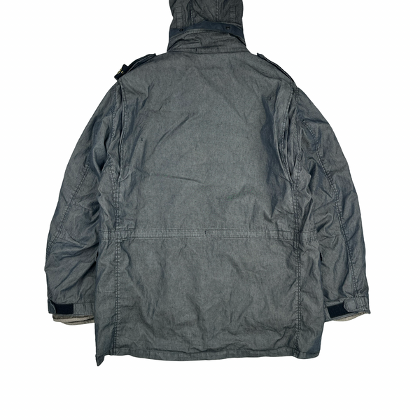 Stone Island 2005 Shoulder Badge Lino Flax Dutch Rope Jacket - XXL