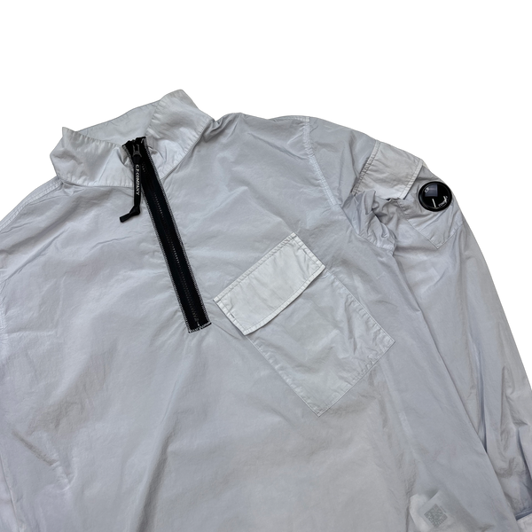 CP Company Grey Pullover Smock Overshirt - Large