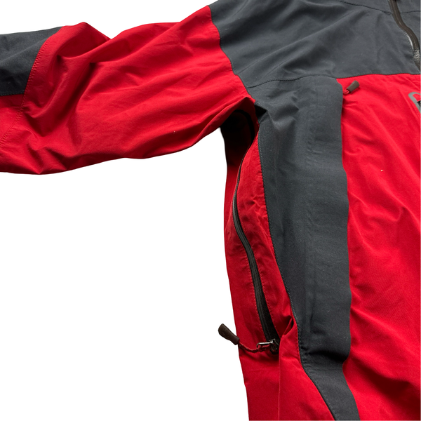 North Face Red Colour Block Summit Series Gore Tex Jacket - Large