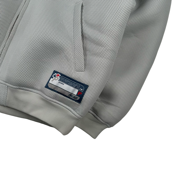 Palace Arctic Grey Mesher Fleece Jacket - Large