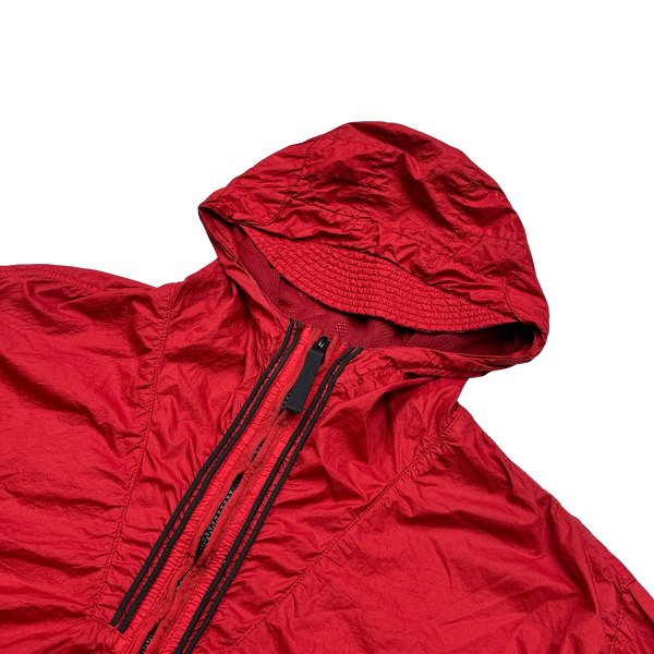 Stone Island 2012 Red Membrana TC Hooded Jacket - XXL
