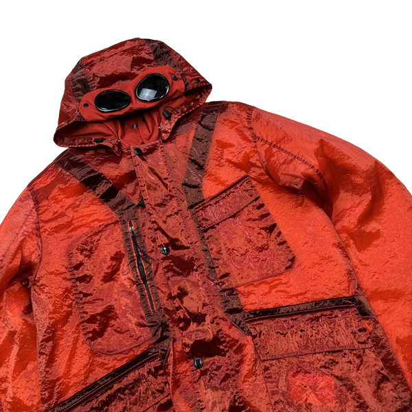 CP Company Red Kan D Sherling Lined Goggle Jacket - XL