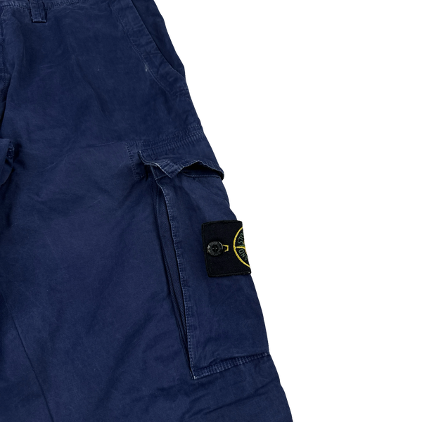 Stone Island 2012 Navy Blue Cargo Trousers - 33"