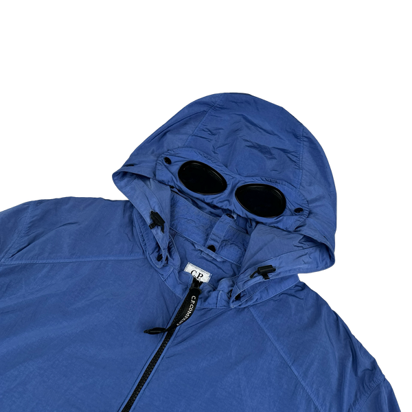 CP Company Blue Chrome R Goggle Jacket - XL