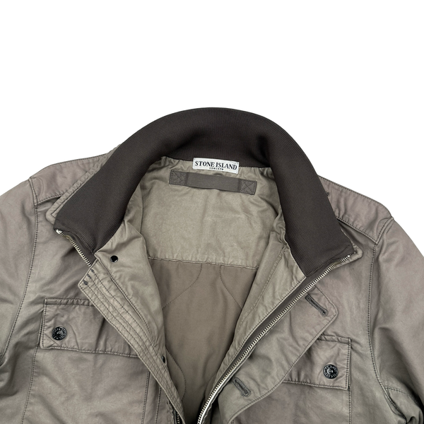 Stone Island Dark Beige Dark TC Military Jacket - Medium