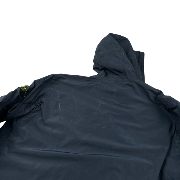 Stone Island 2021 Black Micro Reps Parka Jacket - 3XL