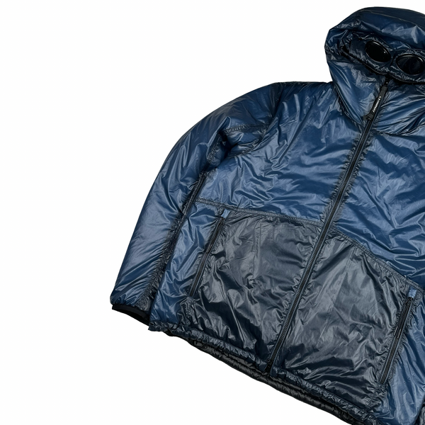 CP Company Navy Outline Padded Puffer Jacket - XXL