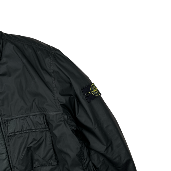 Stone Island 2012 Charcoal Mussola Gommata Field Jacket - 3XL