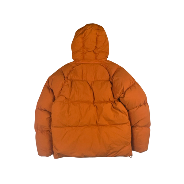 Ten C Orange New Arctic Base Down Puffer Jacket - Large