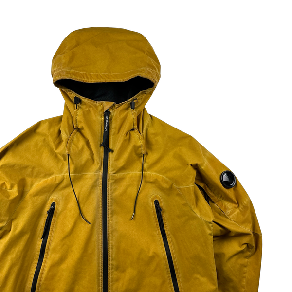 CP Company Yellow Re Colour Pro Tek Jacket - Medium