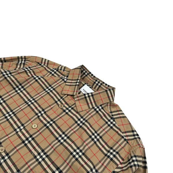 Burberry Nova Check Button Up Shirt - XL