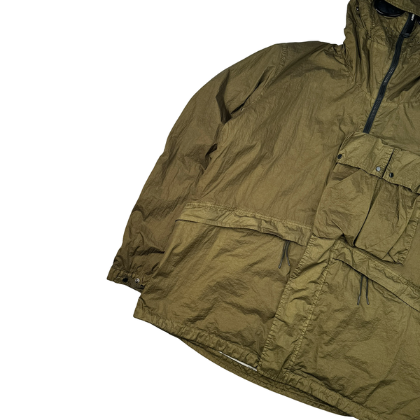 CP Company x Adidas  Khaki Explorer Chrome Goggle Jacket - XL