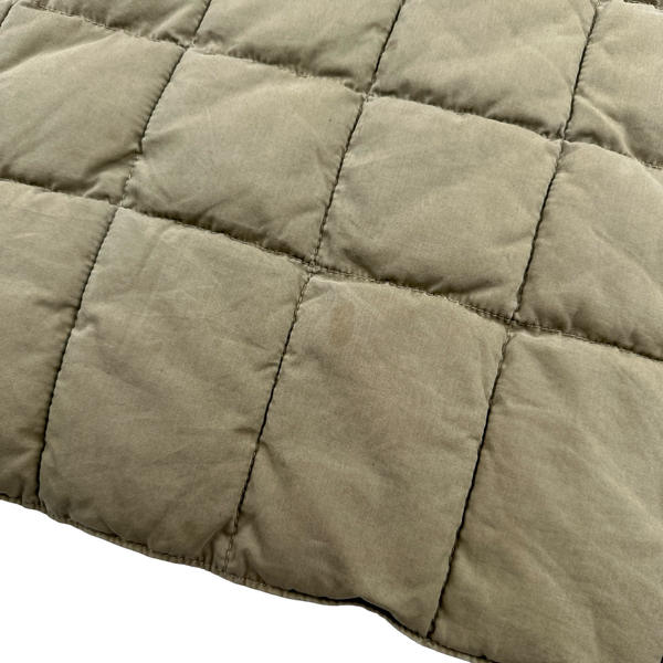 Ralph Lauren Vintage Tan Quilted Cargo Gilet - XXL