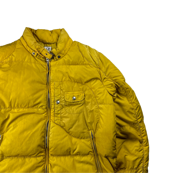 CP Company Vintage Yellow Down Puffer Jacket - XL