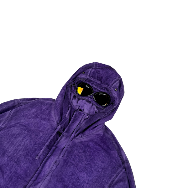 CP Company x Palace Purple Nylon La Mille Goggle Jacket - Medium