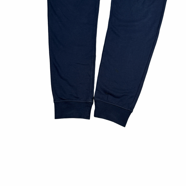 Stone Island 2017 Navy Cotton Joggers - Small