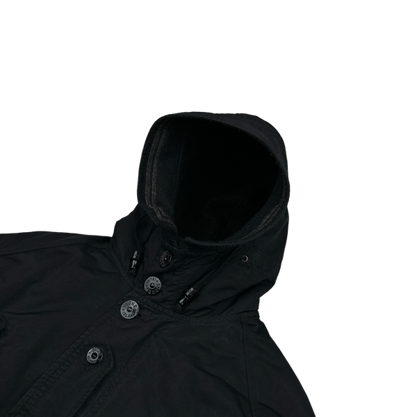 Stone Island 2009 Black David TC Down Lined Jacket - XL