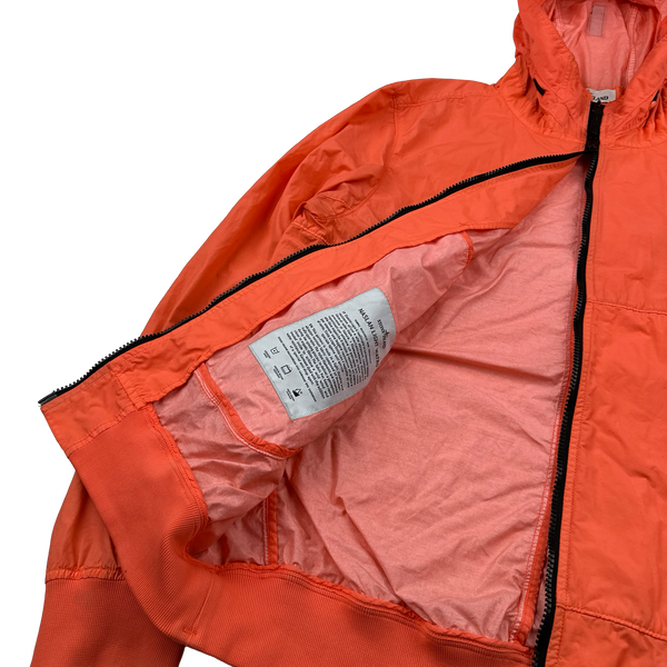 Stone Island 2022 Coral Naslan Light Watro TC Hooded Jacket - Medium