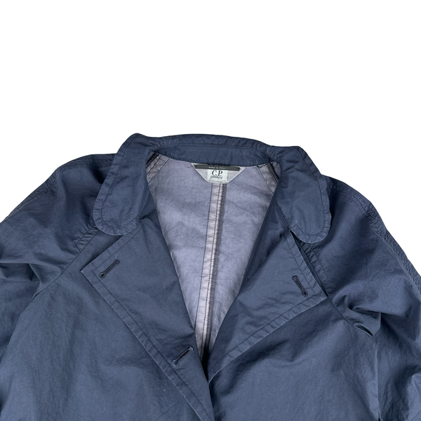 CP Company 2009 Navy Nylon Trench Coat - XS