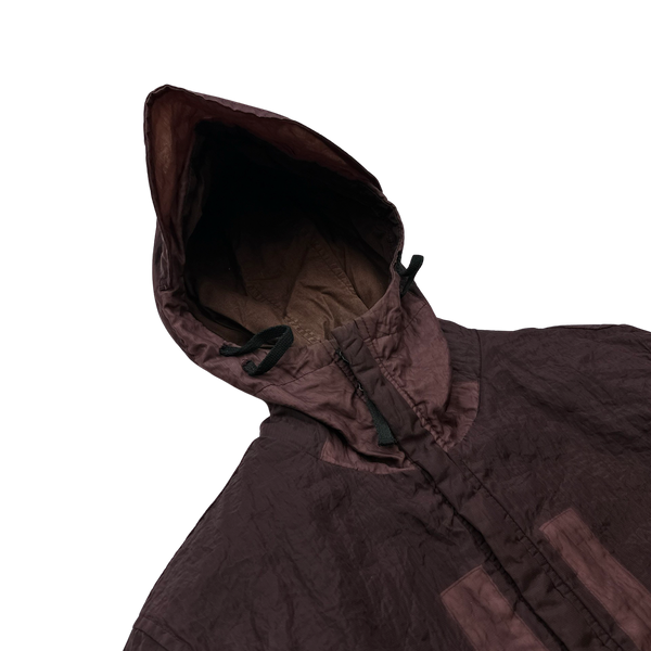 Stone Island 2001 Red Monofilament Mesh Jacket - Small