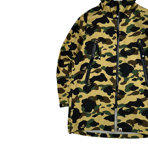 BAPE Goretex Camo Classic Multi-Pocket Long Jacket - Medium