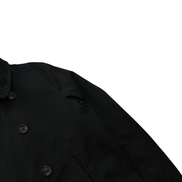 Ten C David TC Double Breasted Pea Coat Waterproof Jacket - Large