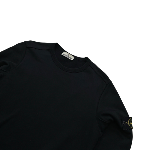 Stone Island 2019 Black Crewneck Sweatshirt - Small