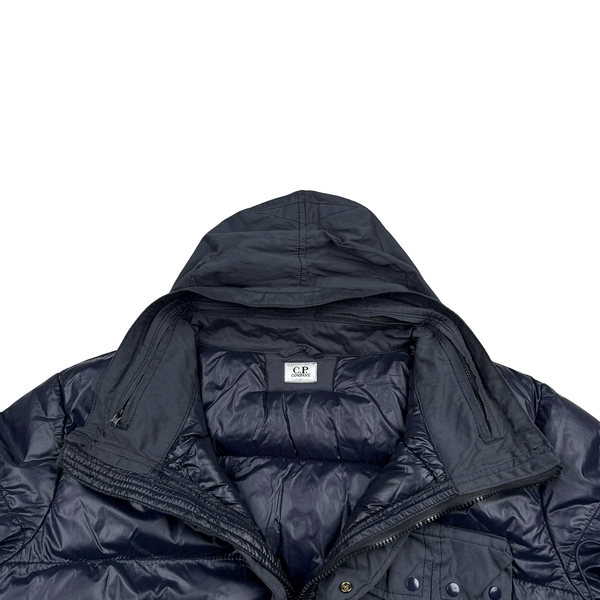 CP Company Navy DD Shell Goggle Jacket - XL