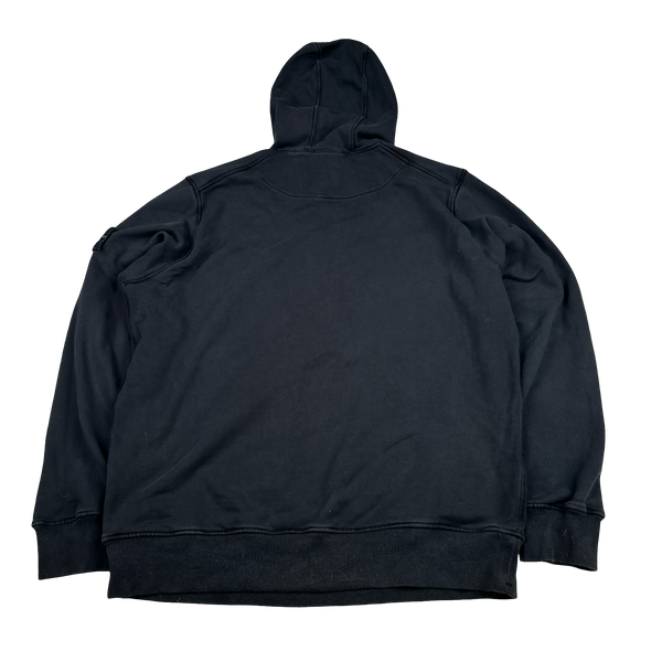 Stone Island 2021 Black Pullover Hoodie - XL