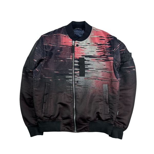 Stone Island 2017 Big Loom Shadow Project Bomber Jacket - Medium