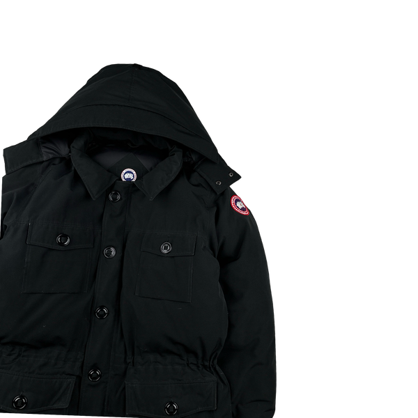 Canada Goose Black Premium Down Banff Parka Jacket - XL