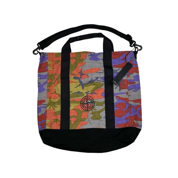 Stone Island 2022 Heritage Camo Tote Bag