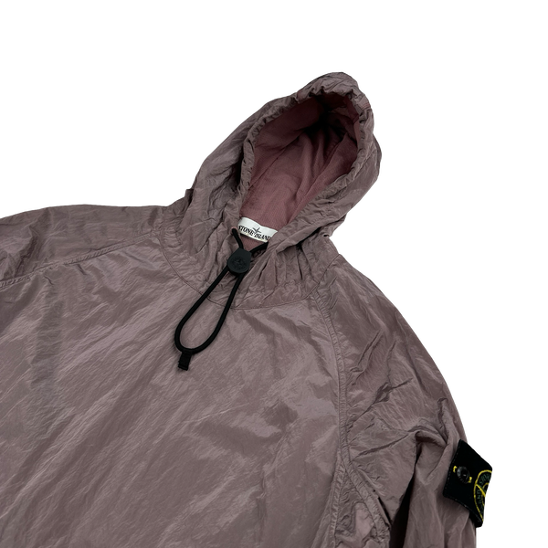 Stone Island 2018 Pink Nylon Metal Smock - Medium