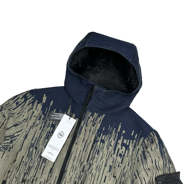 Stone Island 2017 Reversible Big Loom Shadow Project Jacket - Large
